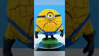 Making Despicable Me 4 Mega Minion Jerry with Clay #clay #claymaking #art