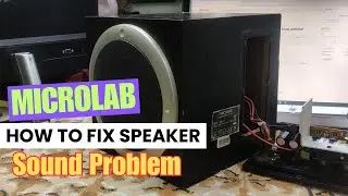How To Fix Microlab Speaker Sound Problem  || Created by Afjal Hossain