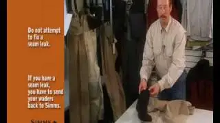 Wathosen Reparatur - Fuesslinge