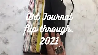 Art Journal Flip Through 2021