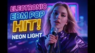 ALOOKA &ndash; Neon Light Show | Techno Pop AI Music Video