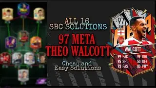THEO WALCOTT || ALL 16 SBC SOLUTIONS (Easiest Way Possible) || Theo Walcott Sbc || Madfut 22