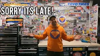 The BIGGEST Sticker Wall YET!! Workshop Refresh!