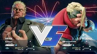 Dogura (Urien) vs Bonchan (Nash)：どぐら（ユリアン）vs ボンちゃん（ナッシュ）