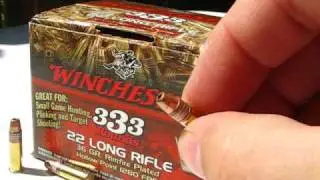 AT1 - .22 LR - Winchester Bulk 36 Gr HP