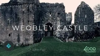 Weobley Castle | Drone Footage | Gower, Wales