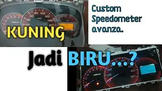 CUSTOM  SPEEDOMETER AVANZA ALL NEW 2015