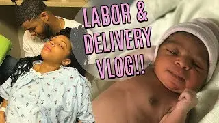 LABOR AND DELIVERY VLOG | BABY SKYLAR IS HERE!! | SEPTEMBER 2, 2017