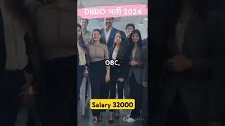 DRDO Recruitment 2024 | drdo vacancy 2024 #shorts #arshansir