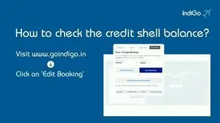 INDIGO || Credit Shell Use Online Process 👍👍