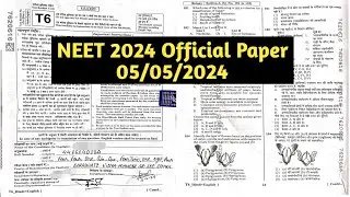 NEET 2024 Question paper | Neet exam paper 2024 | neet paper 2024