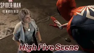 SpiderMan and SILVER Sable Share an Epic High Five Scene