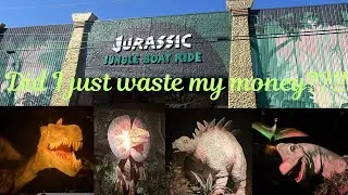 Jurassic Jungle Boat Ride, Pigeon Forge, TN - Is it worth it? - FULL RIDE Did I just Waste $$?? DARK