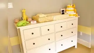 Baby dresser with removable changing table top Superb