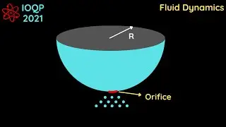 [JEE Adv] Time Required To Empty a Hemispherical Tank | IOQP 2021