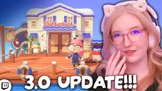 i played the animal crossing 3.0 update for HOURS!! 🏝️🏨🌊 (longplay) || 🎬 streamed [01/14/26]