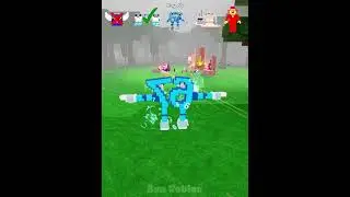 Brainrot Morph vs Admin 😮💖 #benrobox #Roblox #99nightintheforest #usa