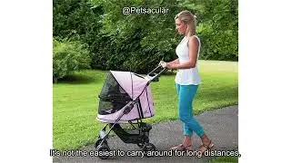 Обзор коляски для животных Pet Gear No-Zip Happy Trails: стоит ли она своих денег для вашего пито...