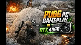 PUBG PC FULL MAP GAMEPLAY | NEW SNOW FALL ERANGEL UPDATE | PUBG PC 2026 GAMEPLAY | RTX 4060