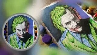How To Draw Joker  With Poster Colour 🔥 joker portrait drawing