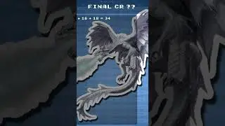 Exposed D&D 5e Adult White Dragon Challenge Rating #Shorts