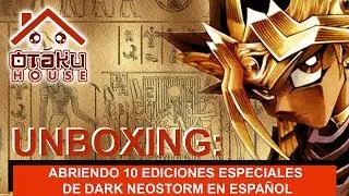 Abriendo 10 Ediciones Especiales de Dark NeoStorm En Español de Yugioh