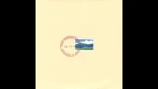 Post Marked Stamps No. 7 - Tree Records Split Series (1998) Very Secretary / Compound Red