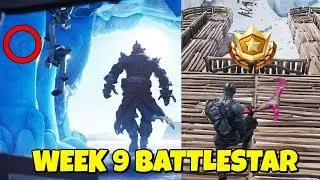 Season 7 WEEK 9 SECRET BATTLESTAR LOCATION in Fortnite