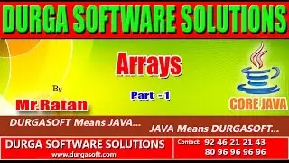 Core java || Arrays part -1 by Ratan