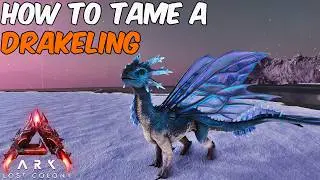 How To Tame a Drakeling in ARK Survival Ascended Ragnarok + Full Ability Guide