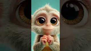 So Cute! Baby Monkey Poem 🐵💛&lrm;Babies Love This Monkey Poem 🍼✨