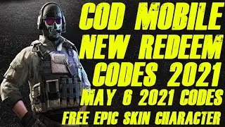Call Of Duty MOBILE NEW REDEEM CODES Season 3 MAY 6 2021|CALL OF DUTY ACTIVE CODES & FREE EPIC SKINS