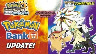 Pokemon Bank Updated to Support Pokemon Ultra Sun and Pokemon Ultra Moon!