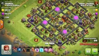 COC: Rh 10er mit max out Base auf 3 Sterne! 😲😲