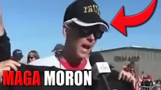MAGA Moron Loses It Over Justice Being Served