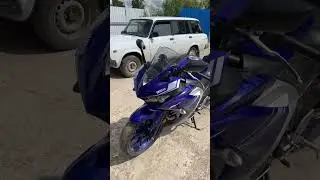 Yamaha r25 обзор 1 часть #байкер #yamahar25 #ремонт #мото #yamahar15 #мотоциклы #юмор #россия