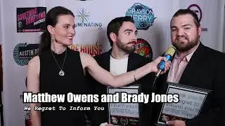 We Regret To Inform You - Matthew Owens and Brady Jones Festival Interview 2025