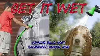 Running Bulls 100ft Expandable Garden Hose