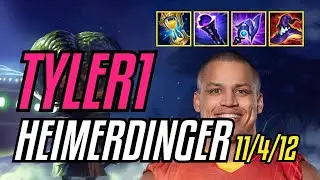 TYLER1 - HEIMERDINGER vs KAI'SA ADC - NA Grandmaster - Patch 11.7