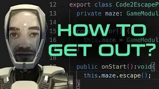 In this Unity game you need to learn AngularJS to escape a maze of rooms! - Code2Escape Trailer