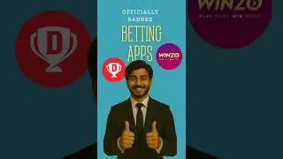 Betting apps banned in India 🥳 #tech #shortsviral