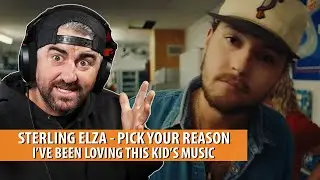 I LOVE THIS KID | Sterling Elza - Pick Your Reason (Rock Artist Reaction)