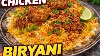 Juicy Chicken Biryani 😍 | Easy Homemade Recipe.