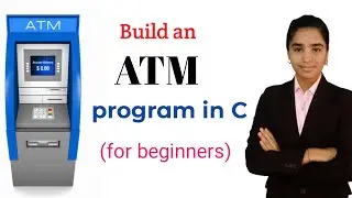 ATM program in c