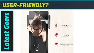 Small Electric Walking Machine: Amazing Ultra Silent Home Treadmill!