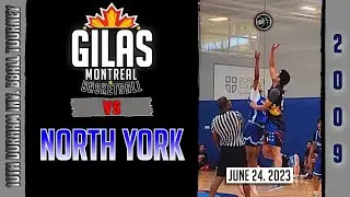 Gilas Montreal Basketball vs. North York (2009)