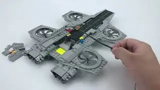 【LGK680 Installation Video】Lightailing Light Kit For Avengers Helicarrier 76295