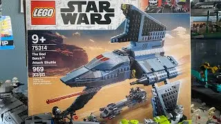 Lego STAR WARS #75314 The Bad Batch Attack Shuttle set review! (2021)