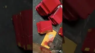 wedding cards making process inside factory #weddingcards #youtubeshorts #wedding #shorts