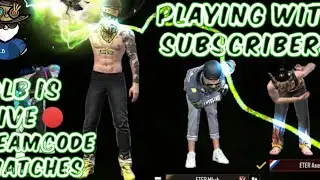 Playing with subscriber live | DLB FF is live | Teamcode matches | @Railive @lokeshgamer @actionbolt